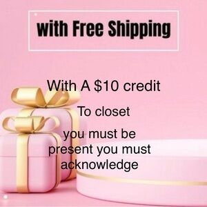 $10 to my closet with free shipping